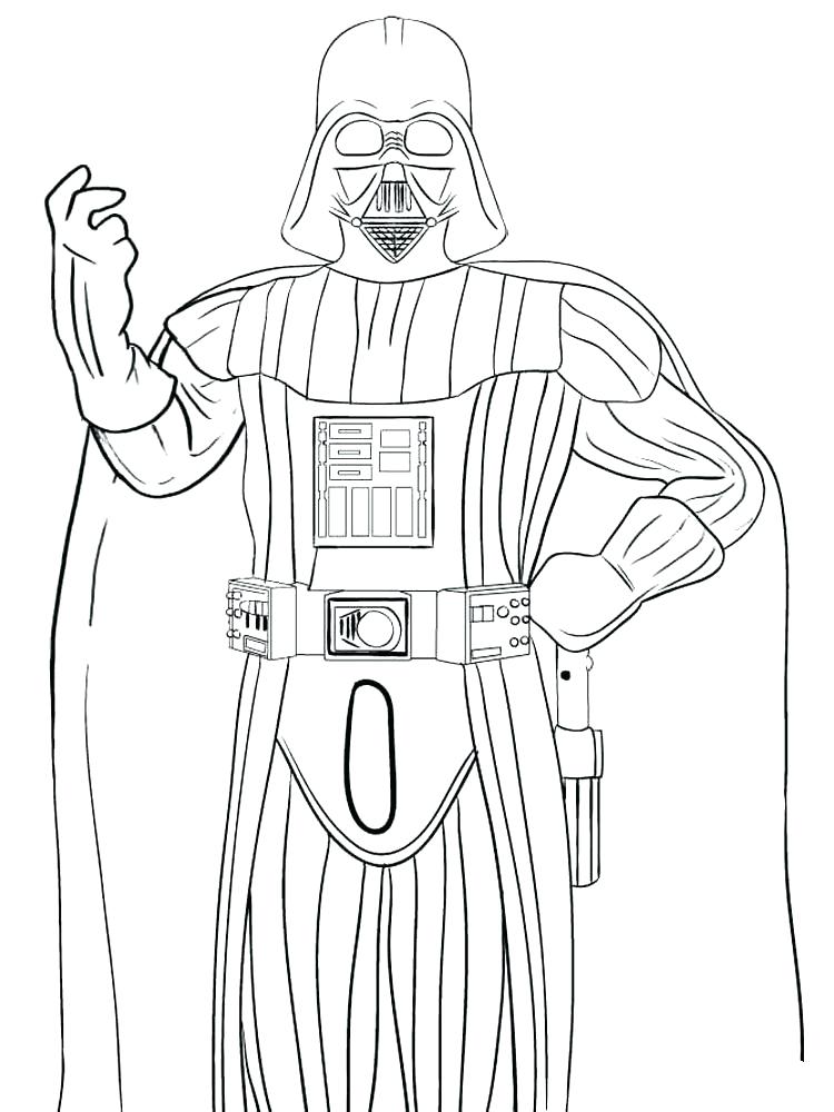 750x1000 Darth Vader Coloring Pages Printable Coloring Page Coloring Pages