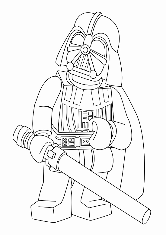 550x778 Lego Darth Vader Coloring Pages Collection Printable Lego Star