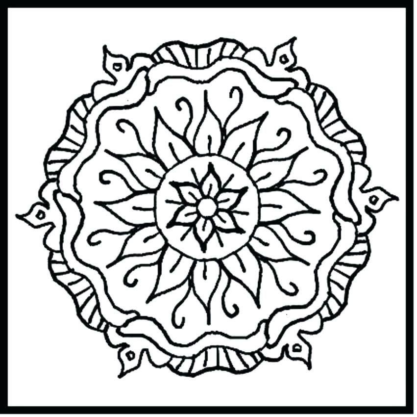 Design Coloring Sheets Coloring Pages Designs Printable Mandalas 851x850 Design Coloring Sheets Coloring Pages Designs Printable Mandalas