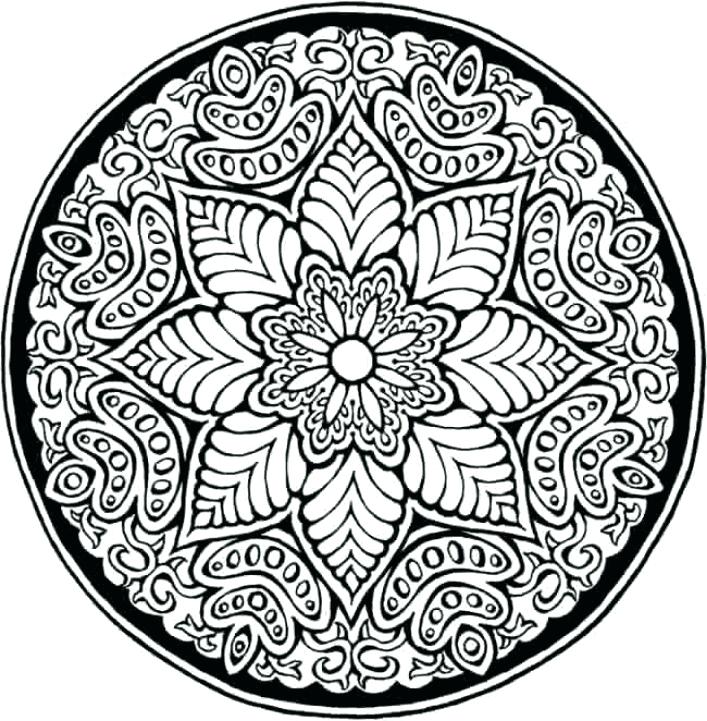 Pattern Color Pages 707x721 Pattern Color Pages