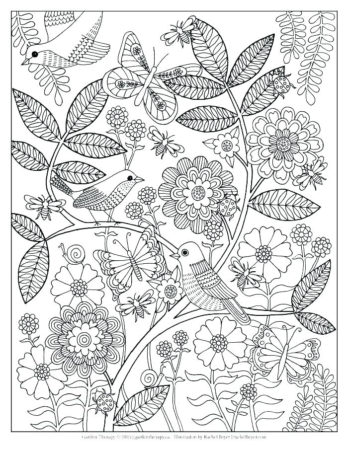 700x906 Adult Coloring Pages Free