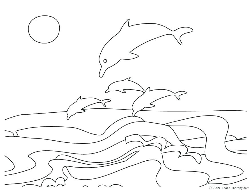 878x668 Dolphins Coloring Page Dolphins Coloring Pages Dolphins Miami