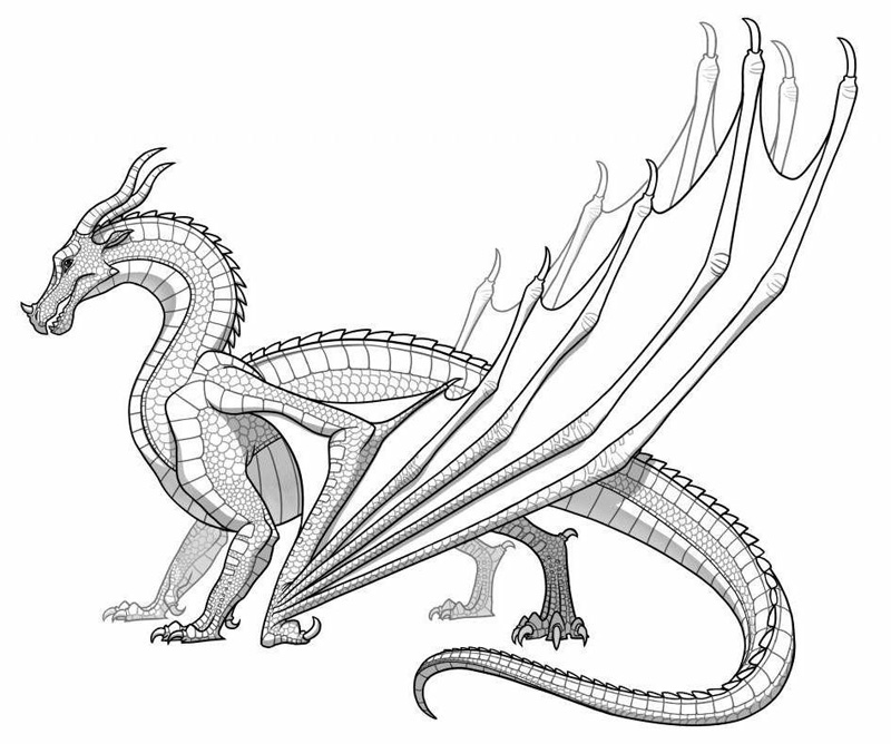 Dragon Coloring Pages Printable 800x668 Dragon Coloring Pages Printable