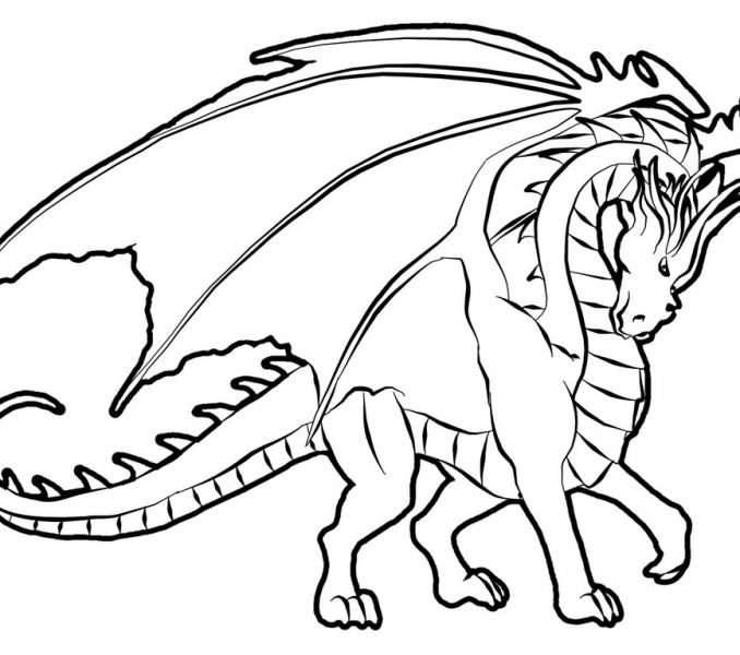 Cartoon Dragon Coloring Pages Coloring Page 678x600 Cartoon Dragon Coloring Pages Coloring Page