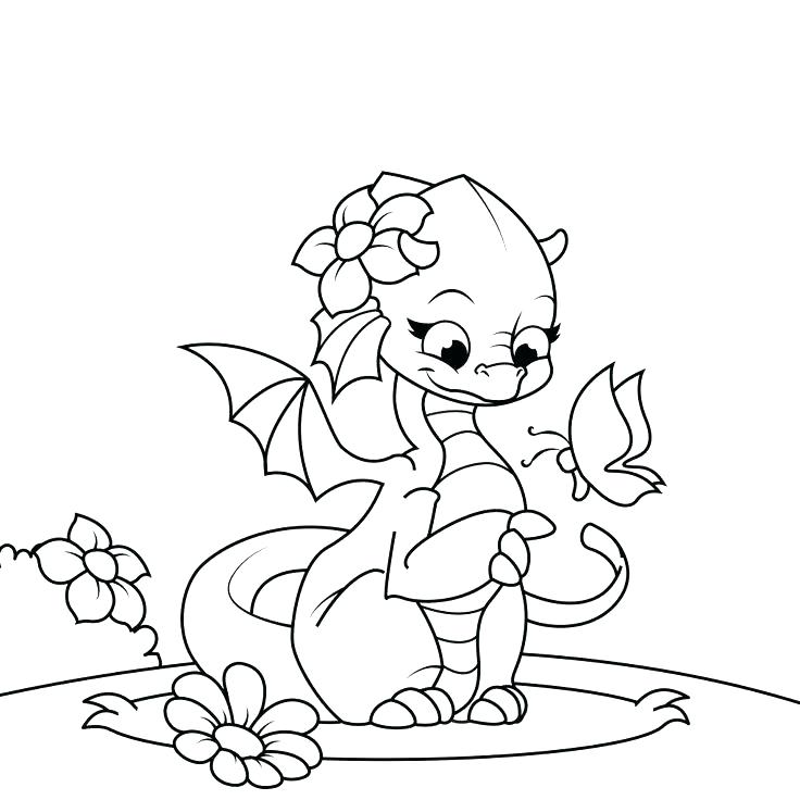 Printable Dragon Coloring Pages Icontent 736x736 Printable Dragon Coloring Pages Icontent