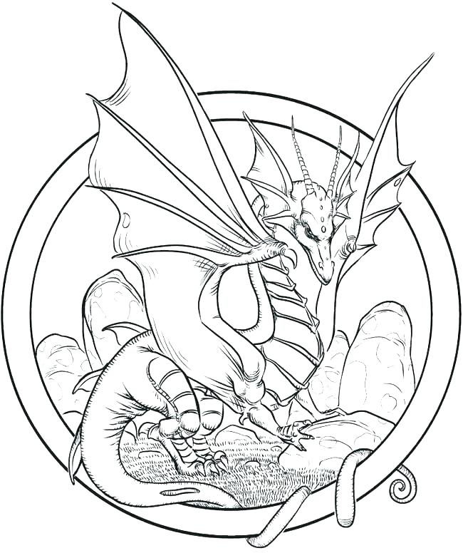 Dragon Coloring Page Fire Breathing Dragon Coloring Page Real 650x776 Dragon Coloring Page Fire Breathing Dragon Coloring Page Real