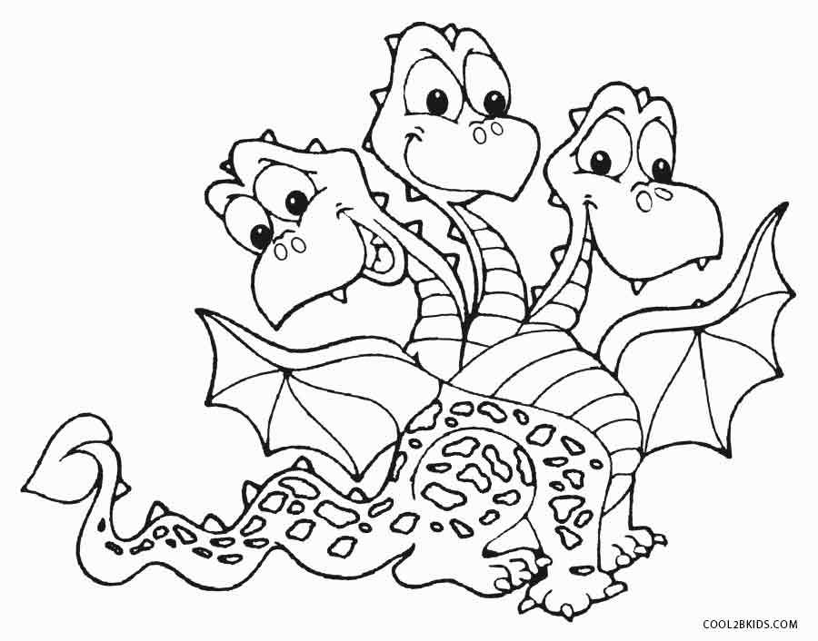 900x706 Printable Dragon Coloring Pages For Kids Cool2bkids