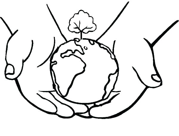 600x456 Earth Coloring Pages Printable Earth Coloring Pages Water Bottle