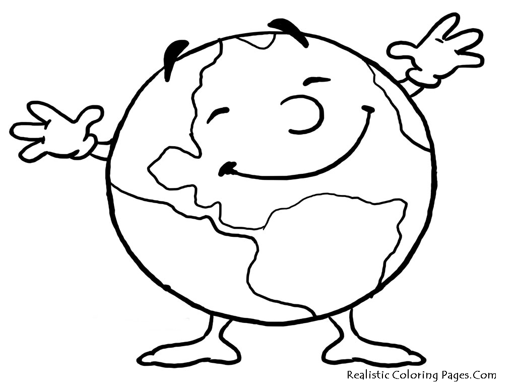 1024x768 Affordable Earth Coloring Pages Printable Earth Day Coloring Pages