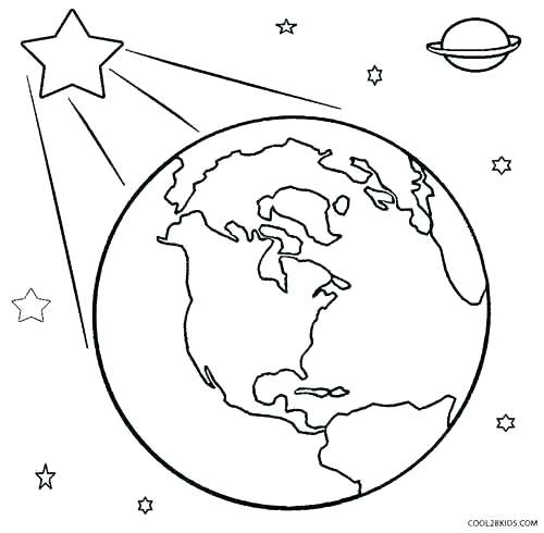 500x490 Earth Coloring Page Coloring Page Earth Coloring Page Of Earth