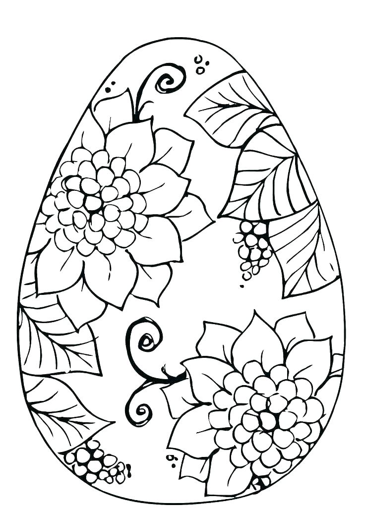 Printable Easter Egg 736x1025 Printable Easter Egg
