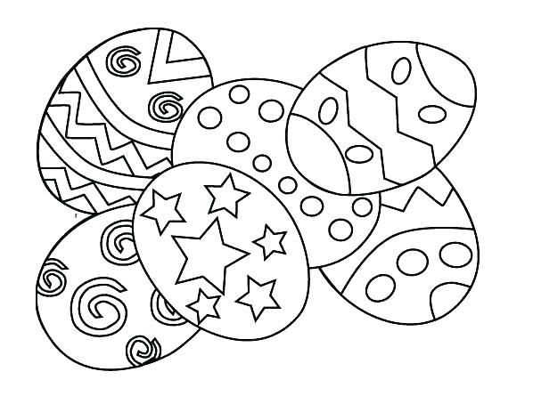 598x454 Easter Eggs Coloring Pages Together With Category Coloring Pages