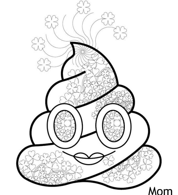 Stylish Decoration Emoji Coloring Pages Printable Poop Emoji 703x768 Stylish Decoration Emoji Coloring Pages Printable Poop Emoji