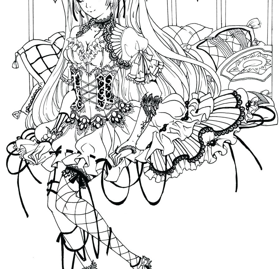 Printable Fairy Coloring Pages