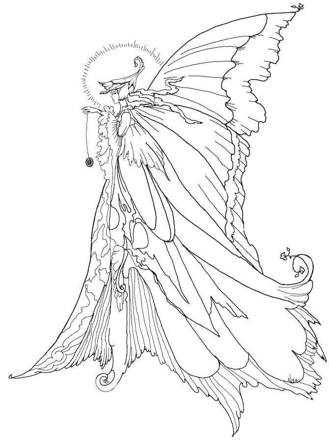 Adult Fantasy Coloring Pages 670x900 Adult Fantasy Coloring Pages