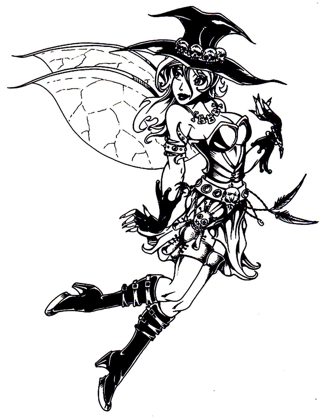 Adult Fairy Coloring Page 1229x1600 Adult Fairy Coloring Page