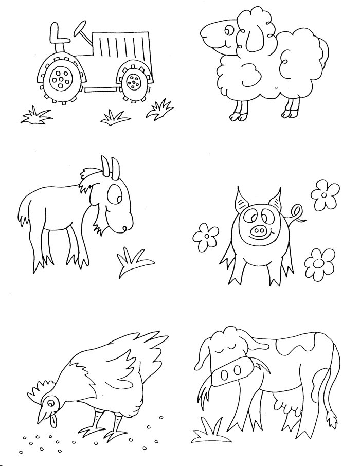 Farm Animals Coloring Pages Free Printable Grade 2 700x906 Farm Animals Coloring Pages Free Printable Grade 2