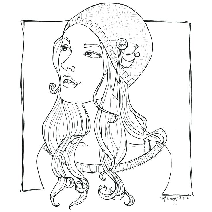 736x736 Fashion Coloring Pages To Print Fashion Girl Coloring Pages Free