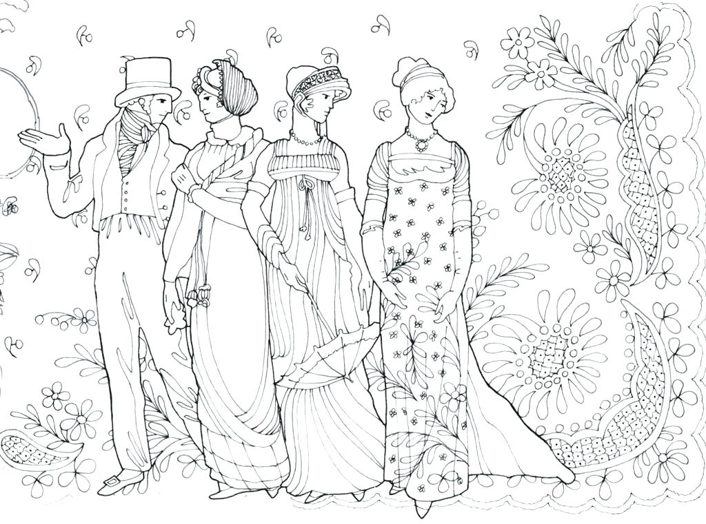 1024x761 Fashion Colouring Pages Printable Fashion Model Coloring Page