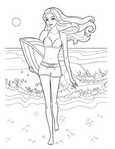 236x305 Fashionable Girls Coloring Pages 1.gif Digi Art