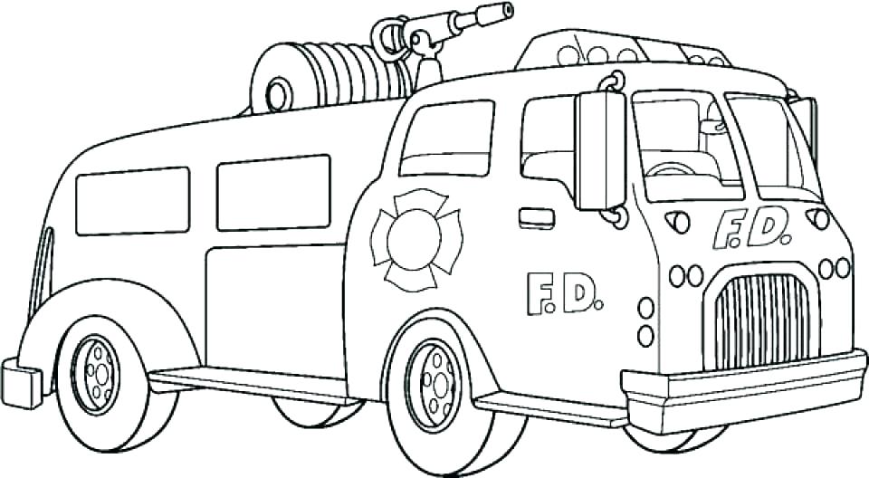 Fire Truck Pictures To Color Or Truck Color Pages Fire Truck 960x528 Fire Truck Pictures To Color Or Truck Color Pages Fire Truck