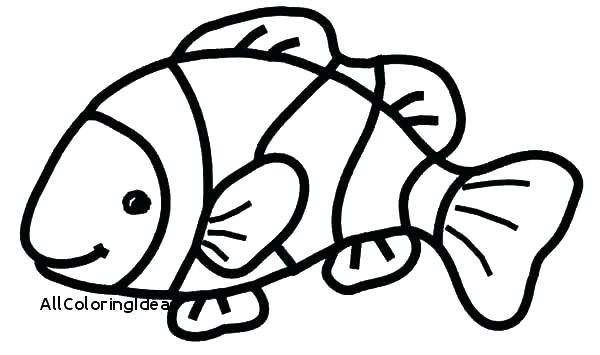 600x355 Fishing Coloring Pages Printable Printable Rainbow Fish Template