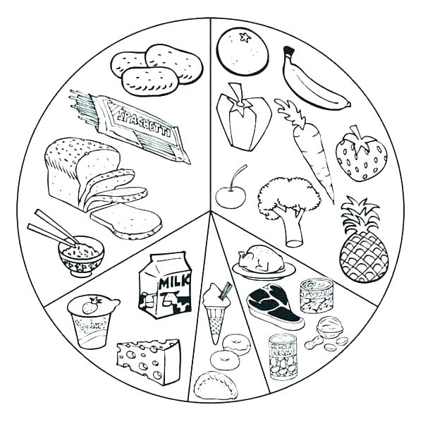 Food Pyramid Coloring Page Free Printable Food Pyramid Coloring 600x601 Food Pyramid Coloring Page Free Printable Food Pyramid Coloring