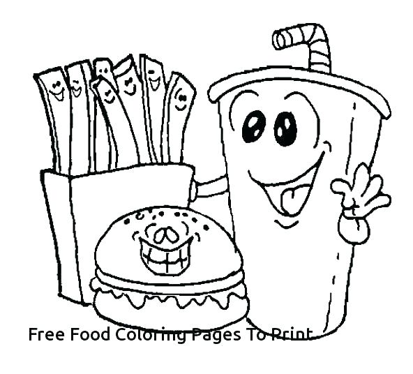 Healthy Eating Coloring Pictures Food Coloring Sheets Food 592x536 Healthy Eating Coloring Pictures Food Coloring Sheets Food