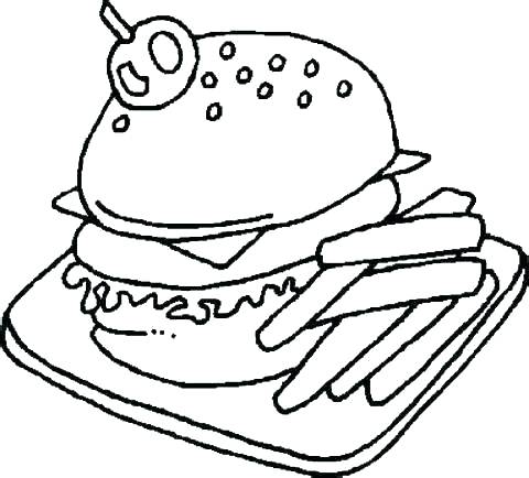 Printable Food Coloring Pages at GetColorings.com | Free printable ...