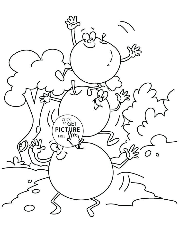 Printable Fruit Coloring Pages at GetColorings.com | Free printable ...