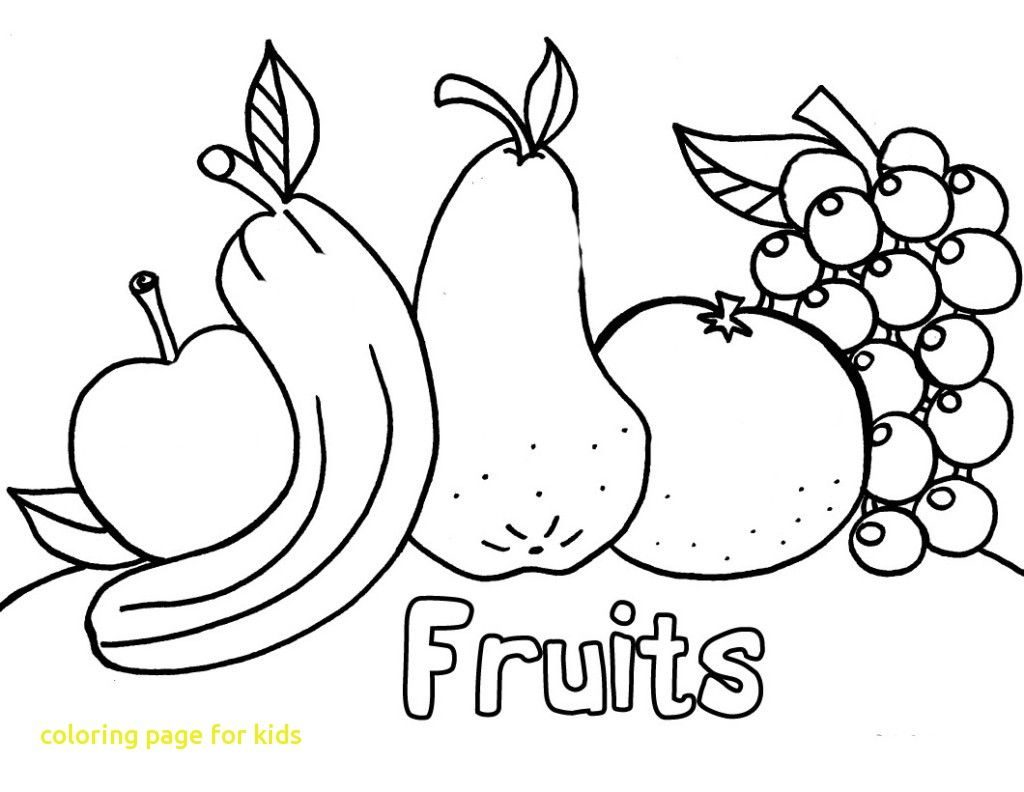 1024x792 Coloring Page For Kids With 34 Fruit Printable Coloring Pages