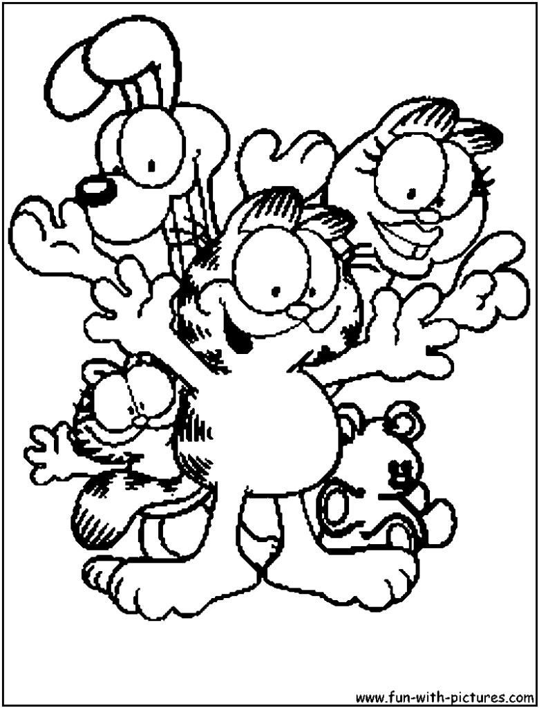 Garfield Coloring Pages Copy Avery Free Printables Picturesque Acpra 780x1024 Garfield Coloring Pages Copy Avery Free Printables Picturesque Acpra