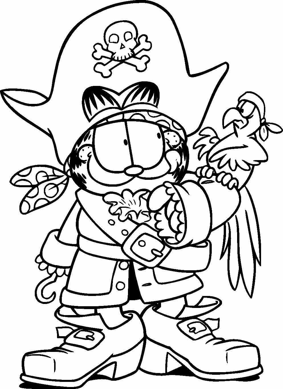 Garfield Coloring Pages Pics Printable Garfield Coloring Pages 993x1363 Garfield Coloring Pages Pics Printable Garfield Coloring Pages