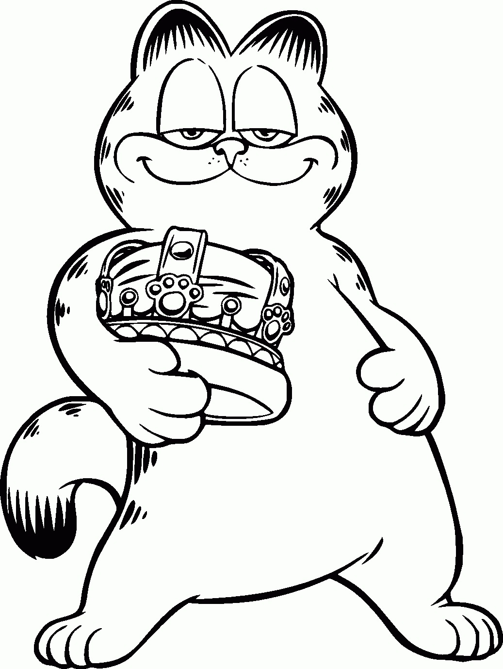 Shocking Garfield The Cat Coloring Pages For Kids Styles 1037x1378 Shocking Garfield The Cat Coloring Pages For Kids Styles
