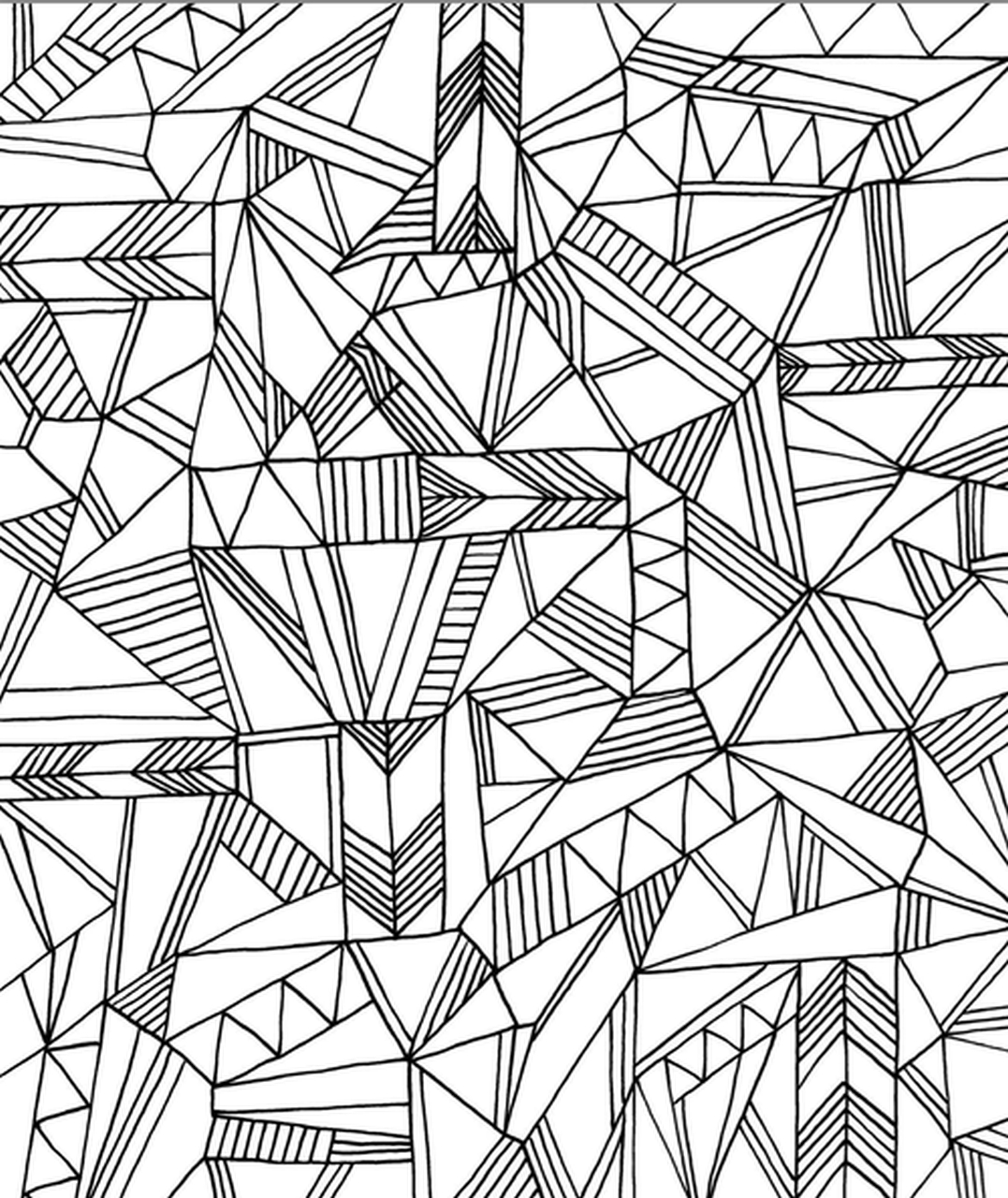 1077x1280 Get This Printable Geometric Coloring Pages For Adults