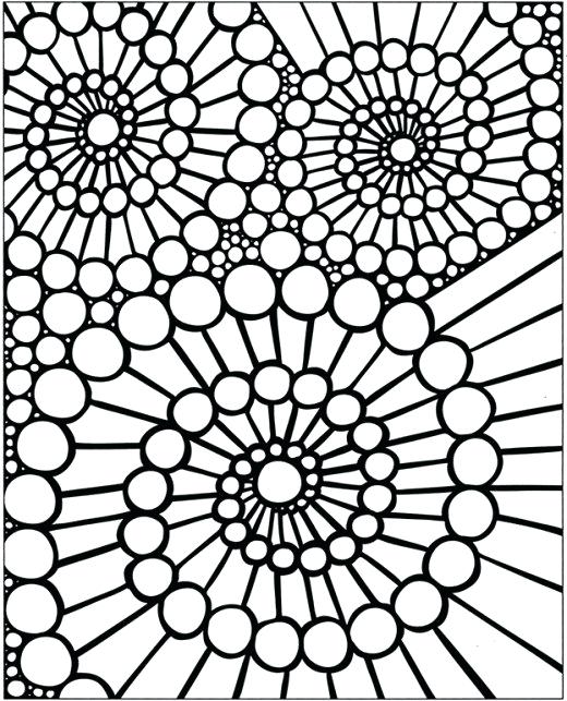 520x643 Printable Geometric Coloring Pages Geometric Coloring Pages