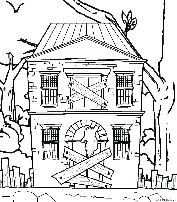 746x850 Gingerbread House Coloring Page House Coloring Pages Printable