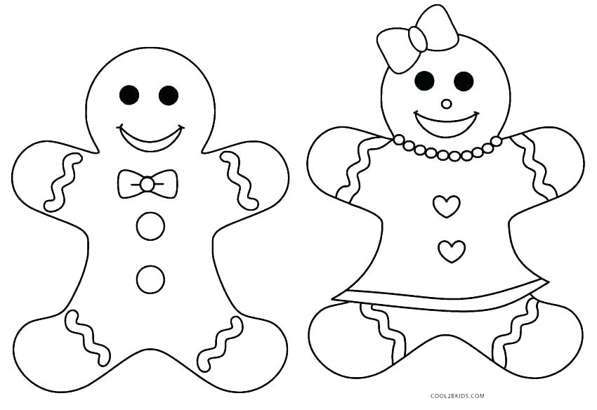 Gingerbread Man Color Page Gingerbread Man Coloring Pages Online 850x584 Gingerbread Man Color Page Gingerbread Man Coloring Pages Online