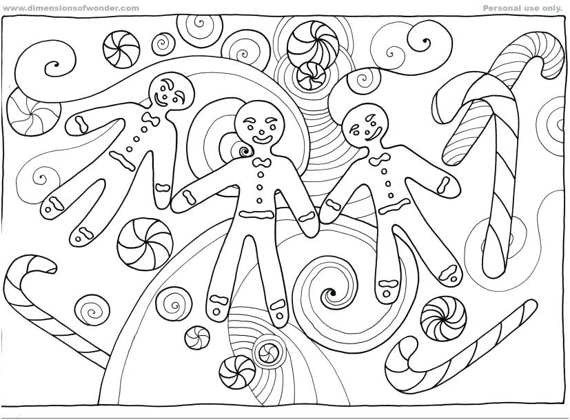 Gingerbread Man Coloring Pages Printable Yoschool.site 827x609 Gingerbread Man Coloring Pages Printable Yoschool.site