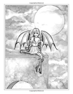 Free Grayscale Coloring Page Galaxy Girl By Molly Harrison 236x305 Free Grayscale Coloring Page Galaxy Girl By Molly Harrison