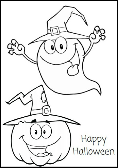 Free Printable Halloween Coloring Pages And Activity Sheets 408x580 Free Printable Halloween Coloring Pages And Activity Sheets
