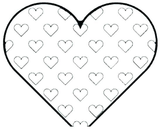 Heart Shape Coloring Pages Icontent 550x481 Heart Shape Coloring Pages Icontent