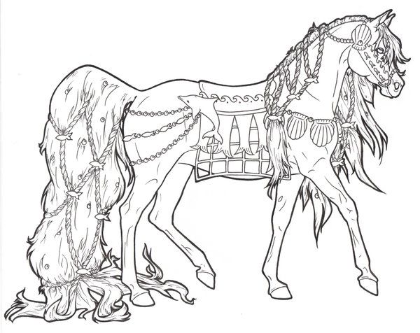 Horse Coloring Pages Free Printable Best Horse Coloring Pages 600x476 Horse Coloring Pages Free Printable Best Horse Coloring Pages