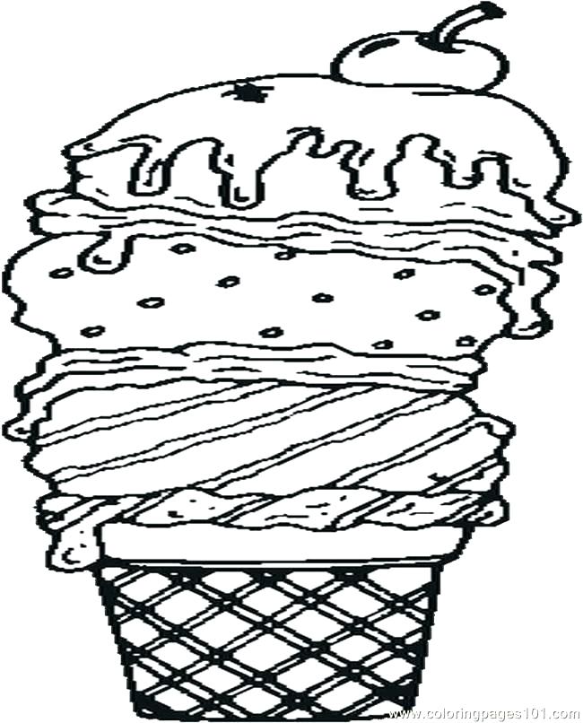 Ice Cream Coloring Pages Ice Cream Coloring Page Ice Cream Cone 650x806 Ice Cream Coloring Pages Ice Cream Coloring Page Ice Cream Cone