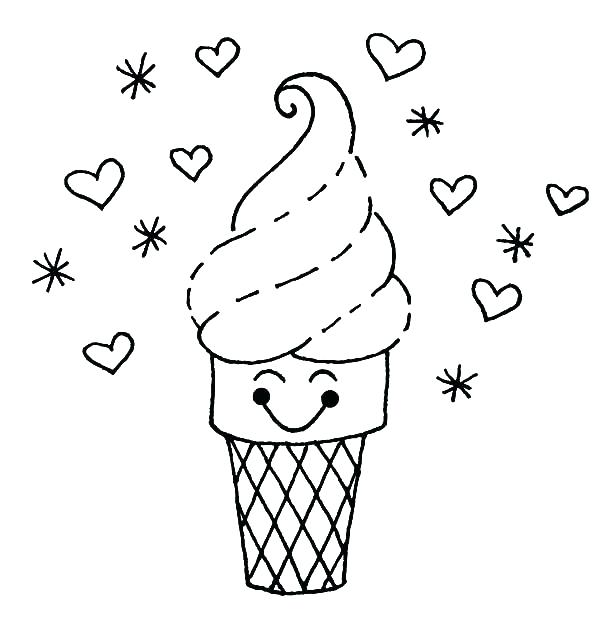 Ice Cream Cone Coloring Page Best Ice Cream Coloring Pages Ideas 600x637 Ice Cream Cone Coloring Page Best Ice Cream Coloring Pages Ideas