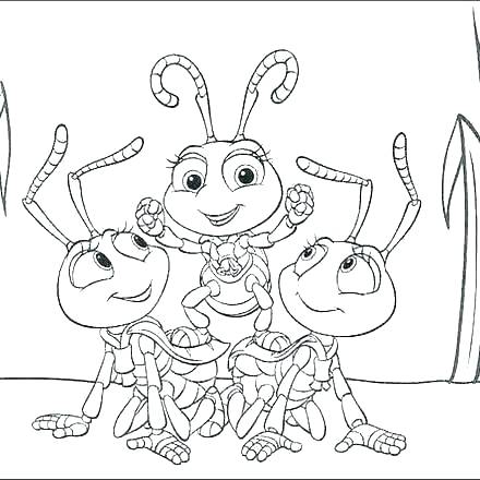 440x440 Love Bug Coloring Pages Bug Coloring Page Free Printable Insect