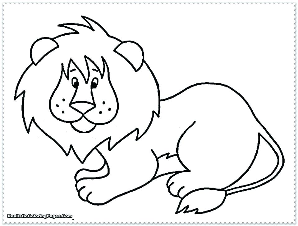 959x729 Animal Coloring Pages Free Jungle Animal Coloring Pages Realistic