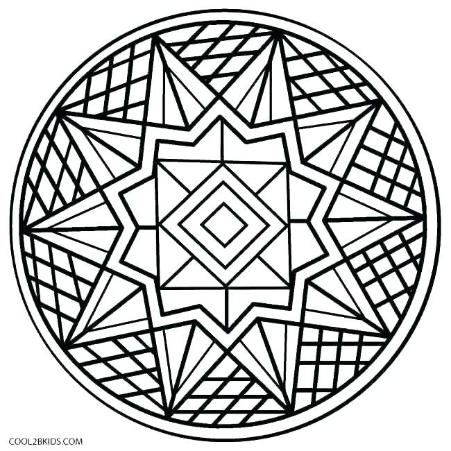 650x650 Kaleidoscope Coloring Pages Kaleidoscope Coloring Pages As Well As