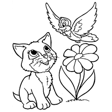 230x230 Top 15 Free Printable Kitten Coloring Pages Online