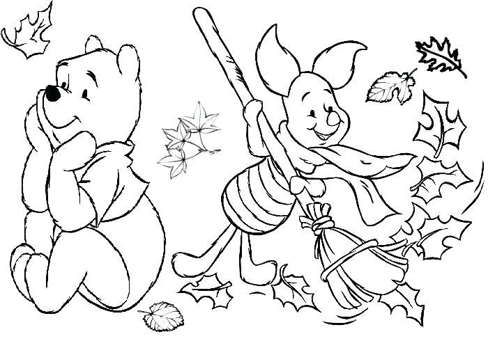 700x500 Fall Pictures To Color And Print Kindergarten Fall Coloring Pages